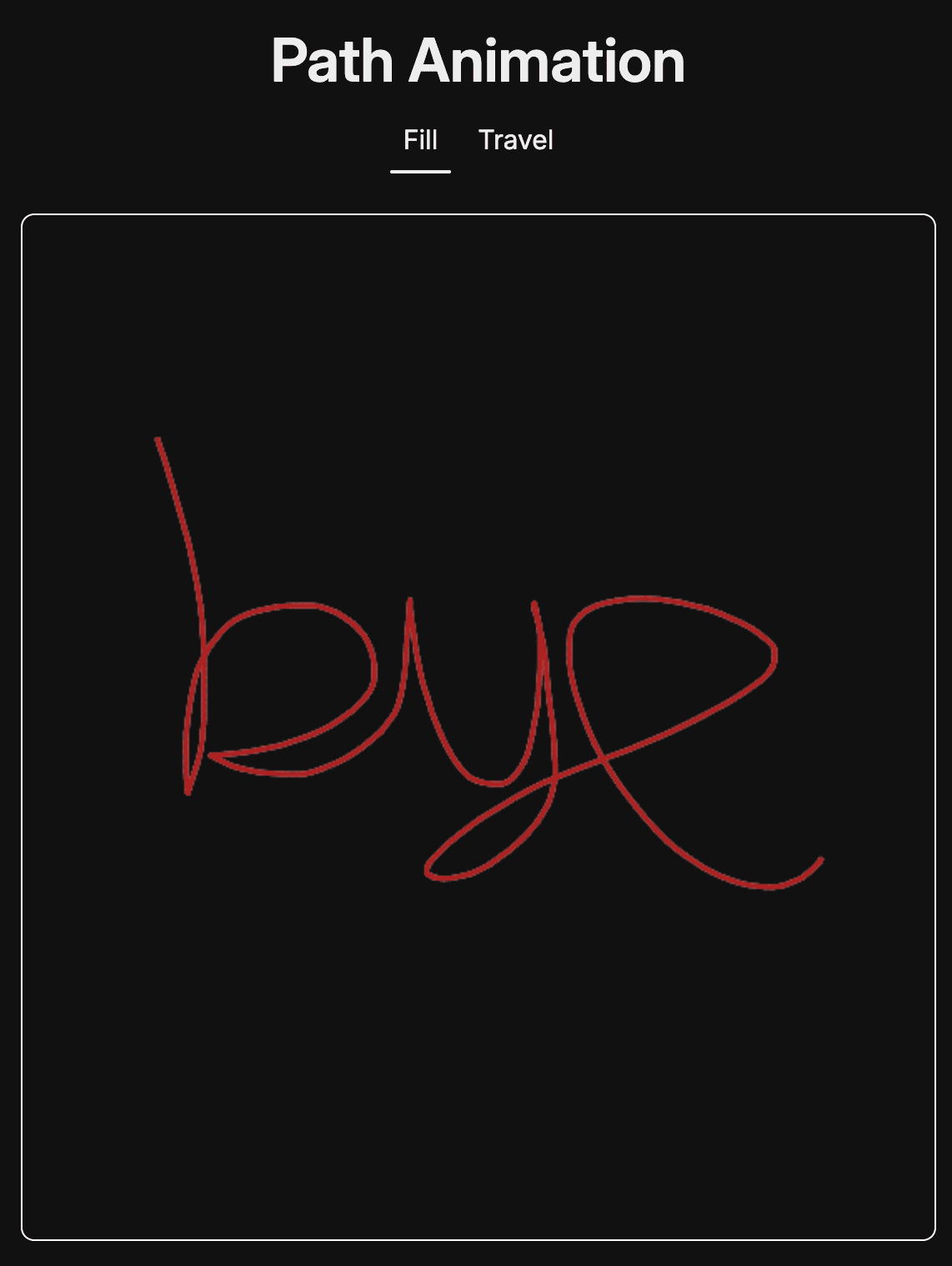 Path Animation